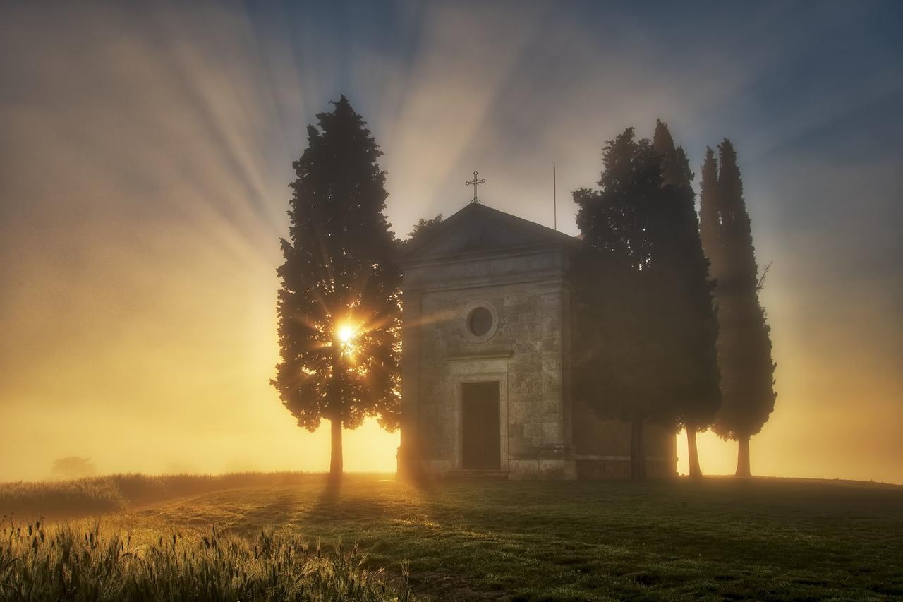 Agriturismo La Buca Di Bellugi San Quirico dʼOrcia Eksteriør bilde